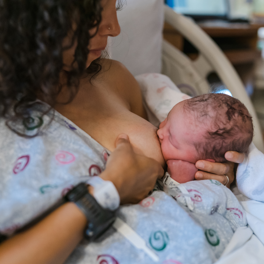 My first few days breastfeeding