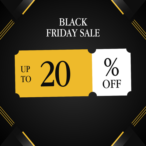 20% off our Black Friday Sale